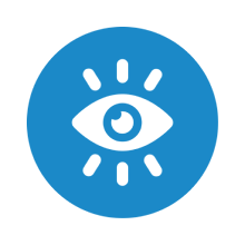 Blue logo