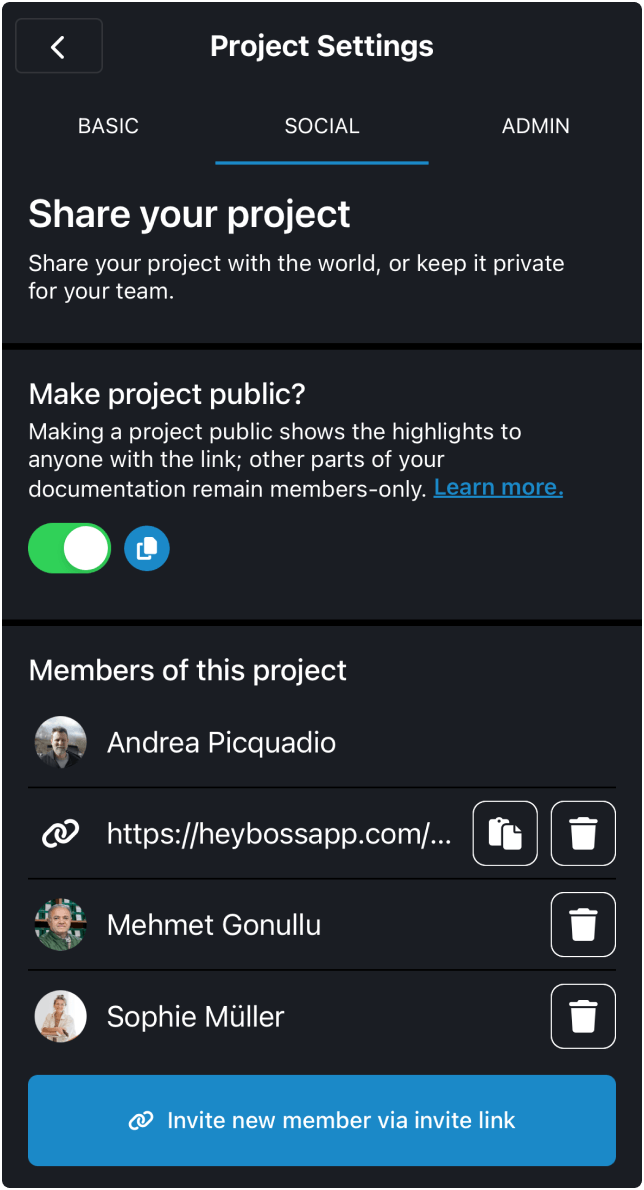 App screenshot